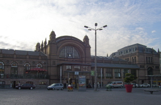 Foto vom Hauptbahnhof in Schwerin