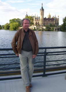 Foto vom Schloss in Schwerin mit Alfred