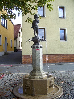 Foto vom Brunnenbuberl in Selb