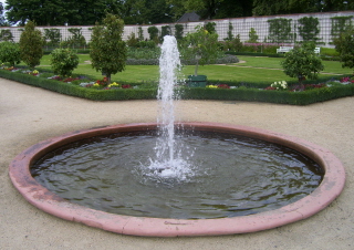 Foto vom Klosterbrunnen in Seligenstadt