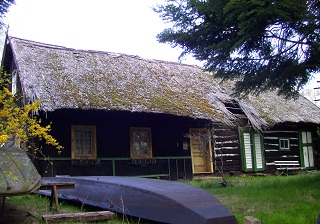 Foto von einem denkmalgeschützten Spreewaldhaus