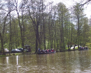 Foto von unserer Kahnfahrt im Spreewald