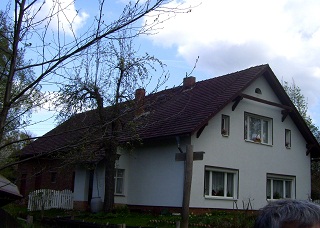 Foto von einem modernen Spreewaldhaus