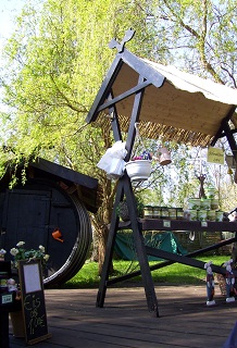Foto von einem Spreewald-Spezialit&auml;tenstand