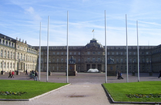 Foto vom Neuen Schloss in Stuttgart