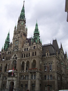 Foto vom Rathaus in Reichenberg