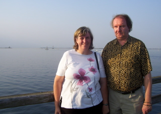 Foto von Alfred und Gerlinde an der Ostsee bei Wismar