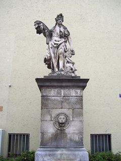 Foto vom Ceresbrunnen in Würzburg