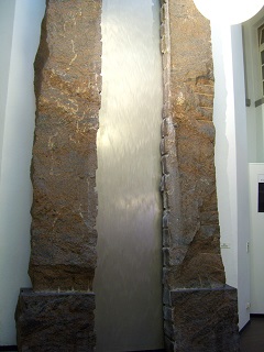 Foto vom Wandbrunnen in der Echter-Galerie in Würzburg