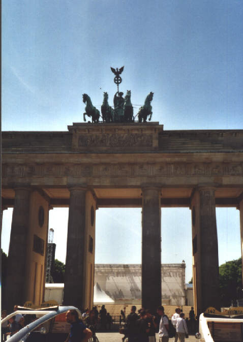 Foto vom Brandenburger Tor