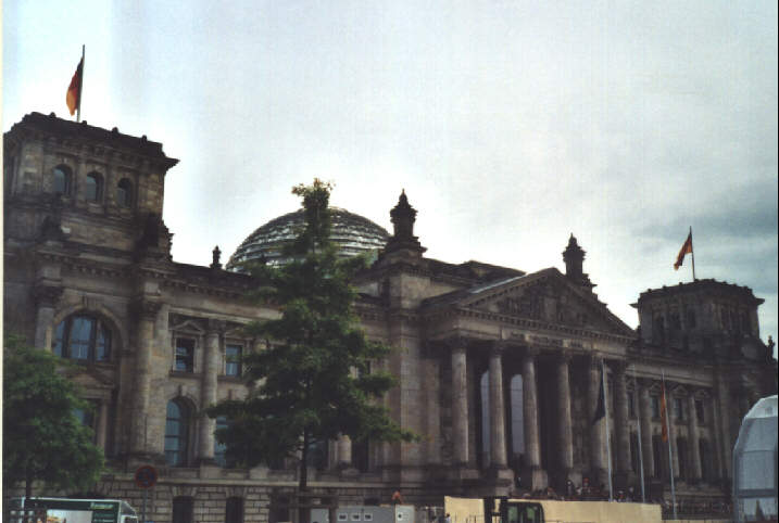 Foto vom Reichstag in Berlin