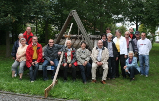 Foto vom Gruppenbild vor dem Lechmuseum