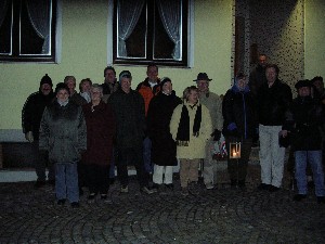 Foto von der Winterwanderung 2005