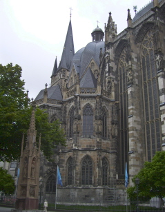 Foto vom Kaiserdom in Aachen