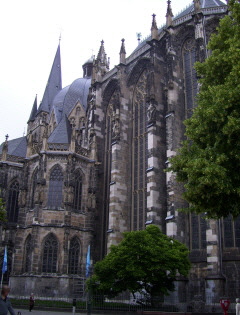 Foto vom Kaiserdom in Aachen