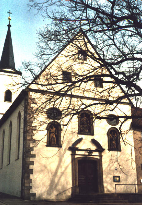 Foto der kath. Kirche Kreuzerhöhung in Schillingsfürst