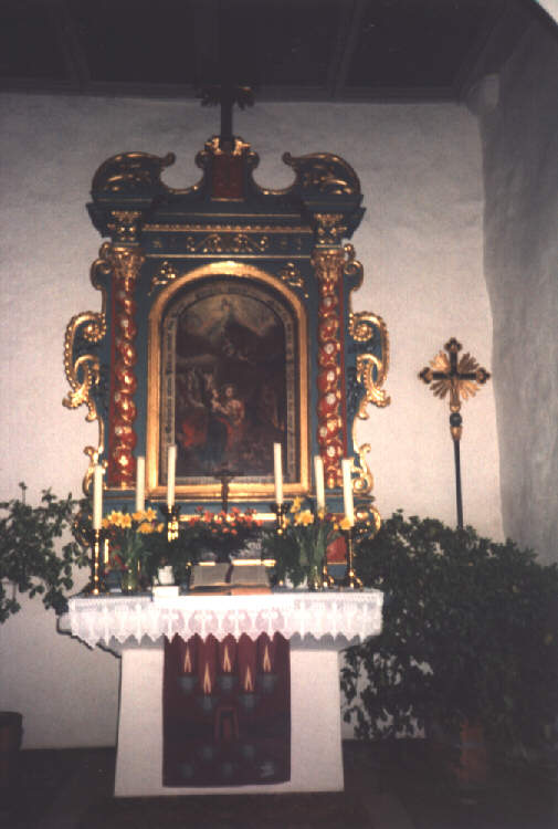 Foto vom altar in St. Veith in Dombühl