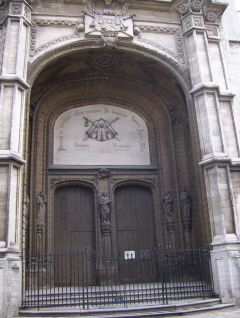 Foto der Jakobikirche in Antwerpen