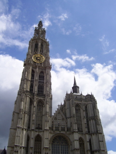 Foto der Liebfrauenkathedrale in Antwerpen