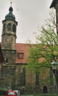 Foto der Oberkirche in Arnstadt