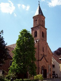 Foto der Christuskirche in Aschaffenburg