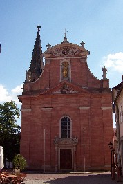 Foto der Muttergottespfarrkirche in Aschaffenburg