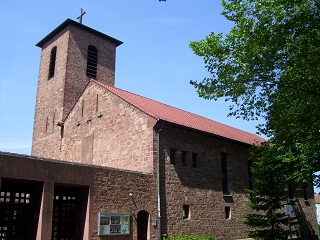 Foto der Pauluskirche in Aschaffenburg