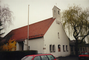 Foto der evang. Erlöserkirche in Augsburg