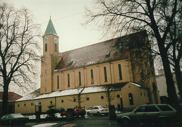 Foto der kath. Pfarrkirche Heiligste Dreifaltigkeit in Augsburg