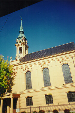 Foto der Hessingkirche St. Johannes in Augsburg