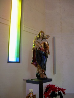 Foto der Muttergottes der Mutterhauskirche der Vinzentinerinnen in Augsburg