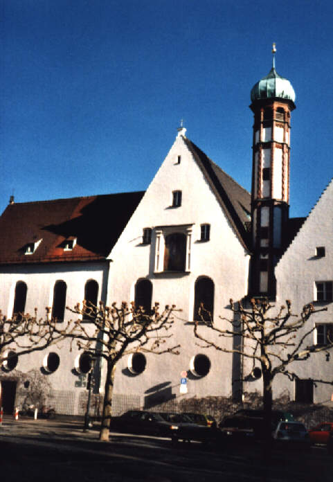 Foto der Klosterkirche Maria Stern in Augsburg