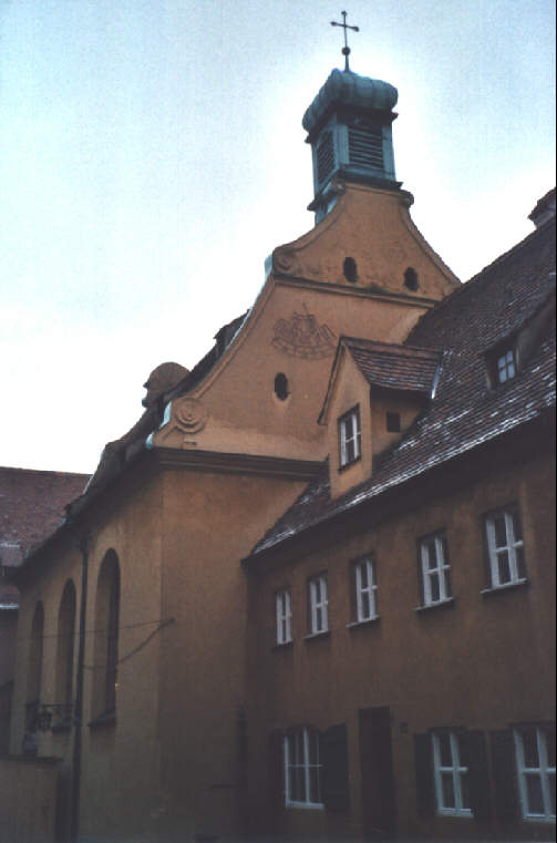 Foto des Markuskirchleins in der Fuggerei