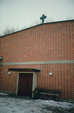 Foto der evang. Paul-Gerhardt-Kirche in Augsburg