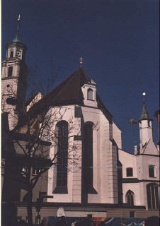 Foto der evang. St.-Anna-Kirche in Augsburg