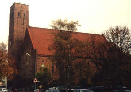 Foto der kath. Pfarrkirche St. Elisabeth in Augsburg