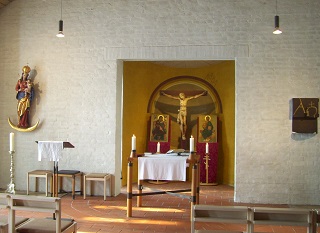 Foto der Werktagskapelle in der kath. Pfarrkirche St. Georg in Augsburg