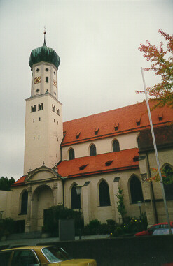 Foto der kath. Pfarrkirche St. Georg in Augsburg