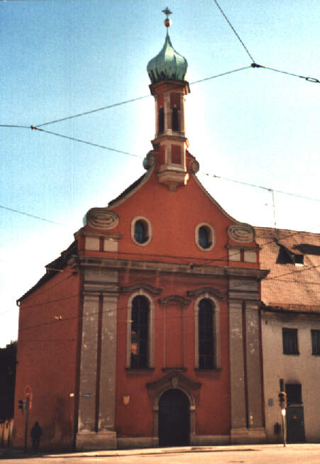 Foto der Kirche St. Margareth in Augsburg