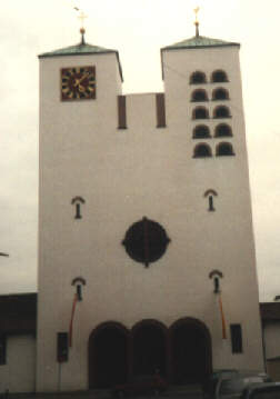 Foto der kath. Pfarrkirche St. Martin in Augsburg