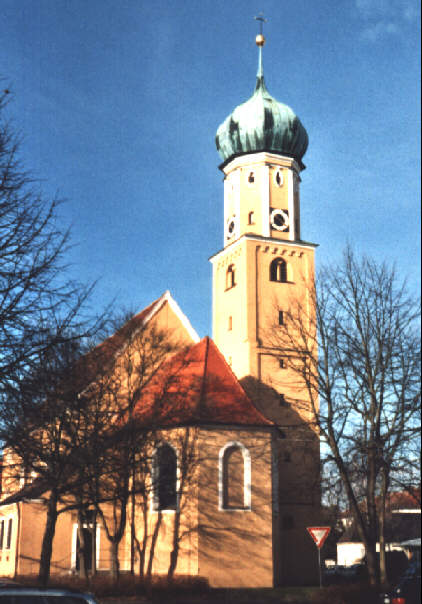 Foto der kath. Kirche St. Michael in Augsburg