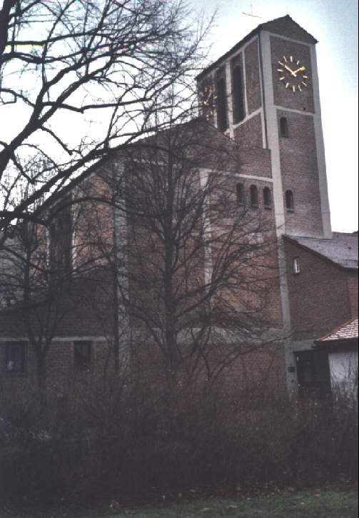 Foto der kath. Pfarrkirche St. Wolfgang in Augsburg