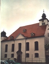 Foto der Bachkirche St. Agnus in Köthen