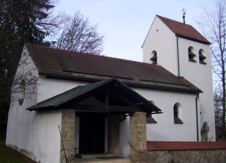 Foto der Pauluskirche in Bad Kohlgrub