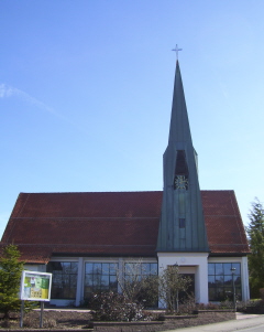 Foto der Christuskirche in Maisenbach-Zainen