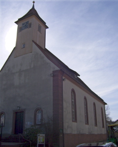 Foto der evang. Kirche in Monakam