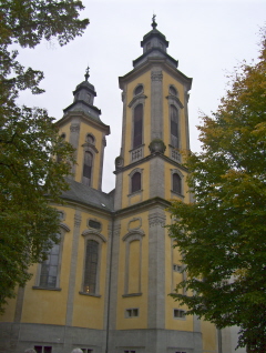 Foto der Schlosskirche in Bad Mergentheim