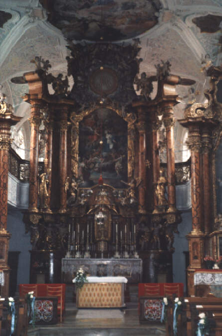 Foto vom altar in der Dominikanerkirche