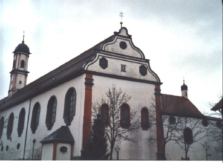 Foto der Dominikanerkirche in Bad Wörishofen