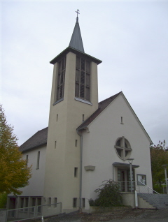 Foto der Zwölf-Apostel-Kirche in Dörzbach